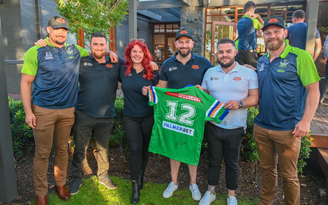 Jonny Warren Properties sponsoring the Canberra Raiders in 2023!